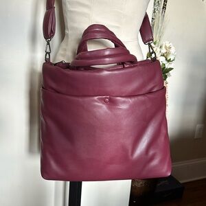 Cranberry colored crossbody